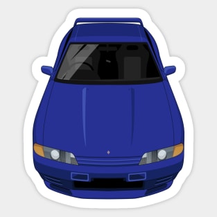 Skyline GTR V Spec R32 - Blue Sticker